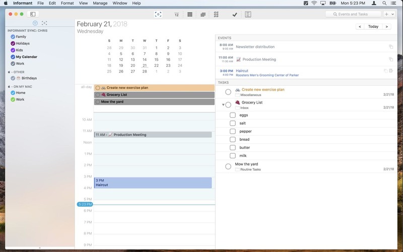 best calendar app for mac
