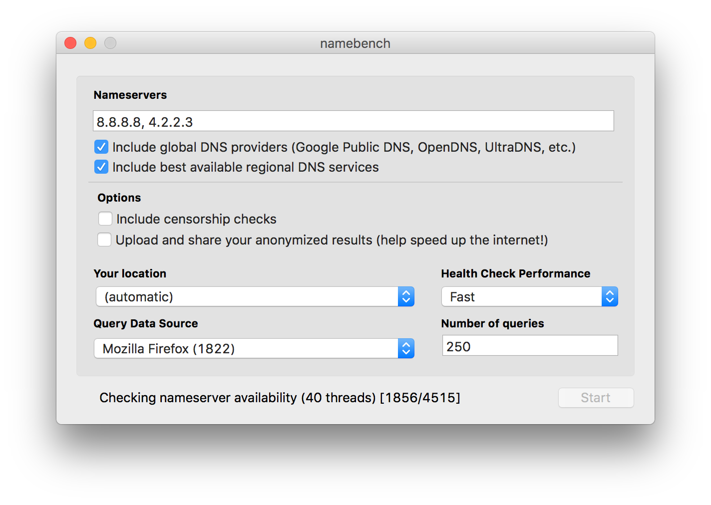 benchmarking tool for mac